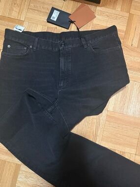 BNWT Authentic Zegna Men's Black Jeans size 40